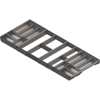 ORGA-LINE wkład z pojemnikami (cał. wypełnienie)do szuf.TANDEMBOXdł.NL=500 mm szer. korpusu KB=1200 mm+i nox*P/U: 1 (ZSI.12VEI6) BLUM