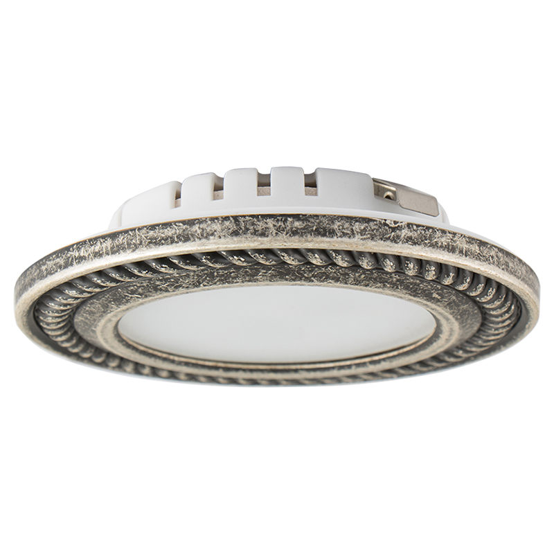 Lampa LED Cordino 220V 4W 4000K (światło neutralne) srebro antyczne