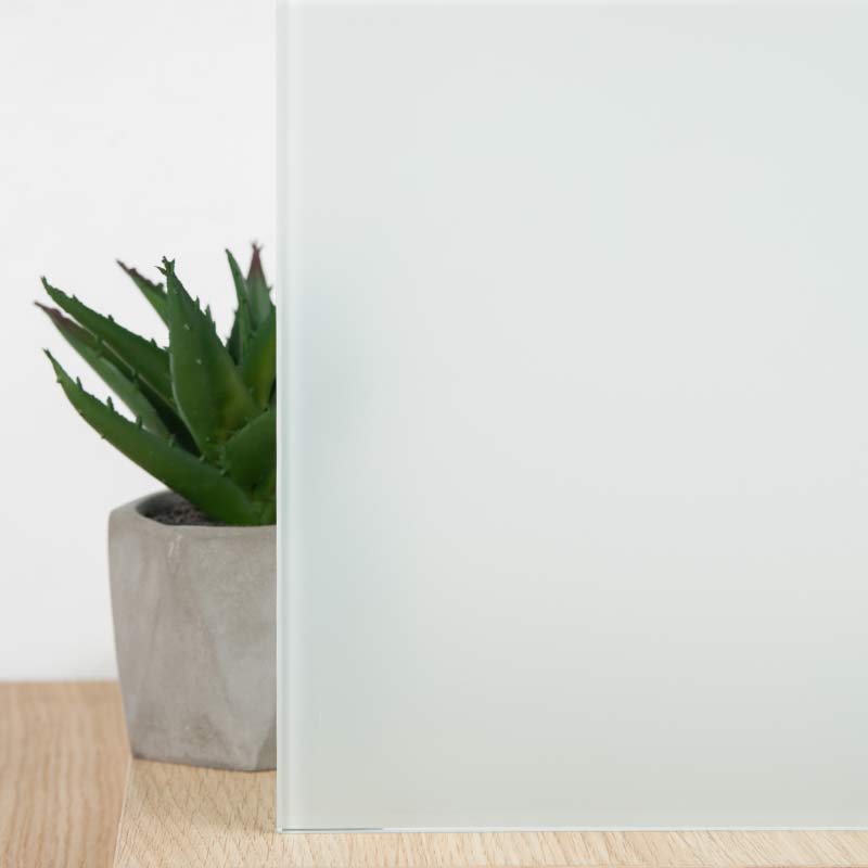 Szkło półprzejrzyste lakierowane Lacomat White 1456 4 mm — Zdjęcie