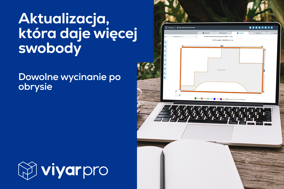 Poznaj nową aktualizację ViyarPro: maksymalna swoboda wycinania po obrysie