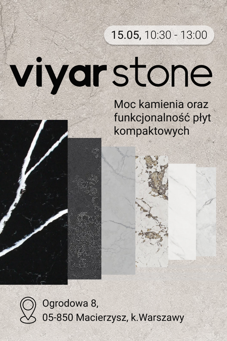 VIYAR Academy 15/05: ViyarStone – moc kamienia i funkcjonalność płyt kompaktowych - Strona główna