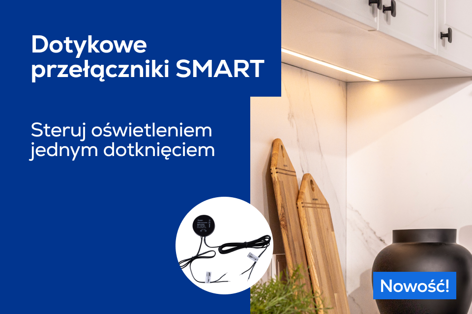 Nowa linia dotykowych przełączników SMART