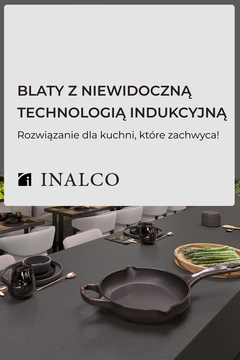 Blaty z niewidoczną technologią indukcyjną Inalco ITOP Induction - Strona główna