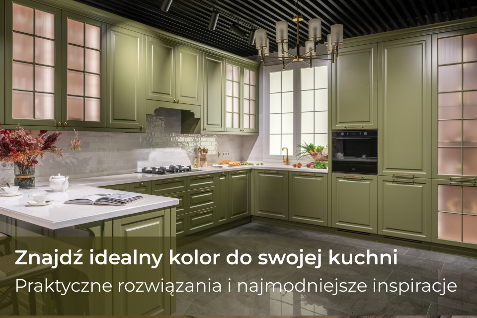 Jaki kolor kuchni wybrać? Najbardziej praktyczne kolory i modne połączenia | Instrukcje i akcesoria