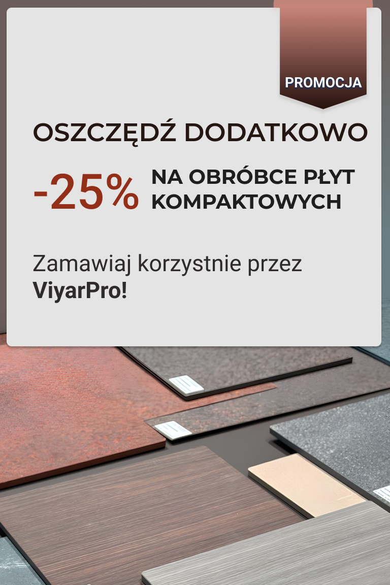 Dodatkowa zniżka 25% na usługi obróbki płyt kompaktowych - Strona główna