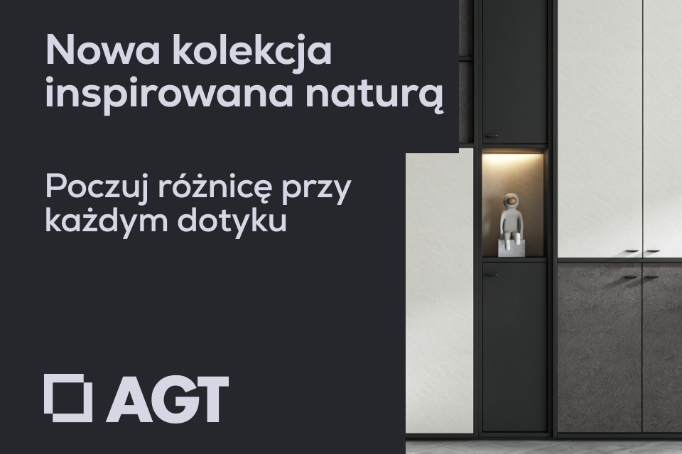 Nowa kolekcja AGT 3P: dekory inspirowane kamieniem i skórą krokodyla