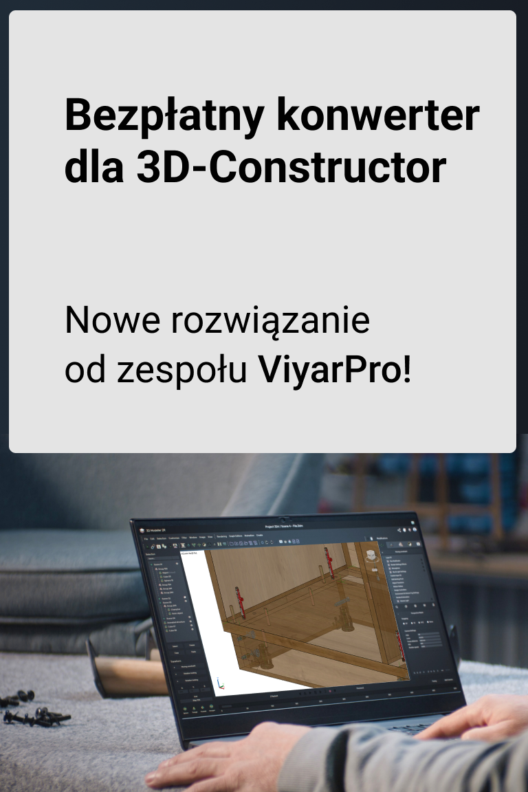 Bezpłatny konwerter dla 3D-Constructor – nowe rozwiązanie od zespołu ViyarPro! - Strona główna