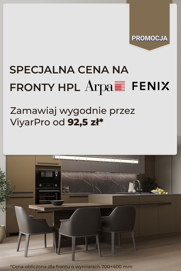 Wysokotechnologiczne fronty HPL Arpa i Fenix – w wiosennej promocji - Strona główna