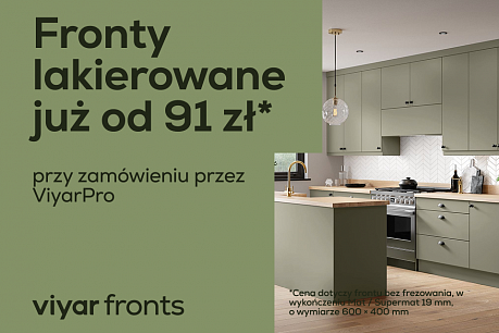 Fronty lakierowane ViyarFronts już od 91 zł | Aktualne promocje