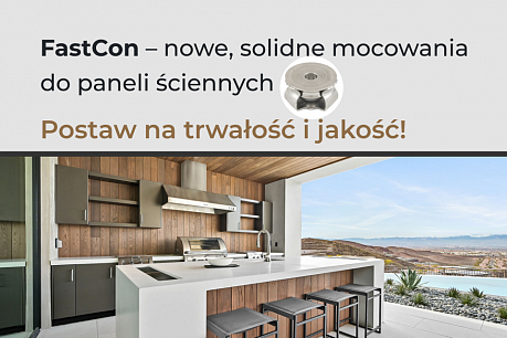 Nowość w ofercie – mocowania FastCon do paneli ściennych! | Popularne aktualności