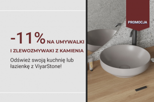 Promocja na wszystkie umywalki i zlewozmywaki z kamienia | Aktualne promocje