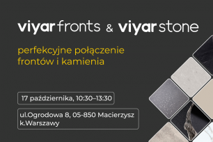 ViyarFronts & ViyarStone: perfekcyjne połączenie frontów i kamienia