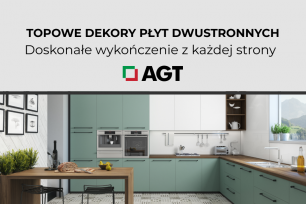 Nowość w ofercie magazynowej – topowe dekory płyt dwustronnych AGT