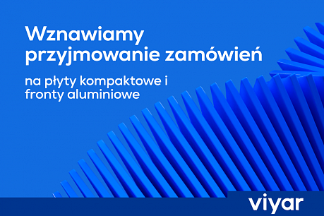 Płyty kompaktowe i fronty aluminiowe ponownie dostępne w zamówieniu! 