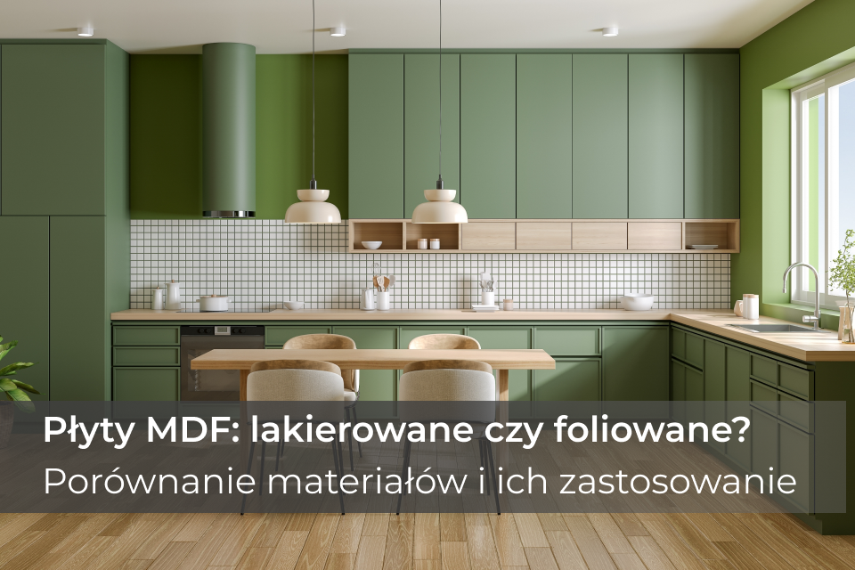 Jakie płyty MDF wybrać: lakierowane czy foliowane | Wybór materiałów