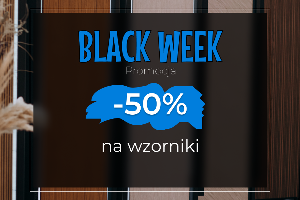 50% zniżki na próbki materiałów