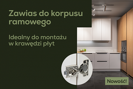 Nowość w ofercie: zawias do korpusu ramowego