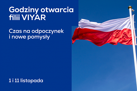 Godziny pracy filii VIYAR – 1 i 11 listopada | Popularne aktualności