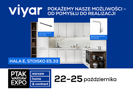 VIYAR na Warsaw Home & Contract 2025 | Popularne aktualności