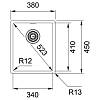 Zlewozmywak 3w1 stalowy Linia Box BXX 210/110-34 Stal szlachetna szczotkowana Franke 127.0453.653, kupic - zdjecie №2 - small