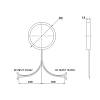 Włącznik sensoryczny dotykowy ukryty pod płytą wiórową/blatem o grubości do 30mm, 12V/24V, 60W / 120W, kupic - zdjecie №2 - small