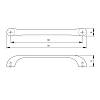 Uchwyt Marella M 15193.160 FENIX 0724 Brom Szary, zdjecie - zdjecie №4 - small