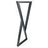 Podstawa do stołu typu ZVV bar, 400x50mm, h=1100mm, antracyt RAL 7016, kupic - zdjecie №2 - small