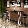 Podstawa do stołu typu ZVV bar, 400x50mm, h=1100mm, biały RAL 9003, cena - zdjecie №5 - small