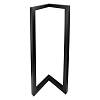 Podstawa do stołu typu VV bar, 400x242mm, h=1100mm, czarny RAL 9005, nie drogie - zdjecie №3 - small