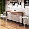 Podstawa do stołu typu VV bar, 400x242mm, h=1100mm, czarny RAL 9005, zamowienie - zdjecie №6 - small