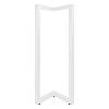 Podstawa do stołu typu VV bar, 400x242mm, h=1100mm, biały RAL 9003 - small