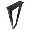 Podstawa do stołu typu V bar, 400x60mm, h=1100mm, czarny RAL 9005, nie drogie - zdjecie №3 - small