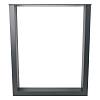 Podstawa do stołu typu O, 600x80mm, h=725mm, antracyt RAL 7016 - small