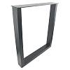 Podstawa do stołu typu O, 600x80mm, h=725mm, antracyt RAL 7016, kupic - zdjecie №2 - small