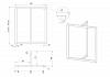 Podstawa do stołu typu T, 600x300mm, h=725mm, biały RAL 9003, zdjecie - zdjecie №4 - small