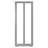 Podstawa do stołu typu T bar, 400x200mm, h=1100mm, szary RAL 9006 - small