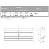 Uchwyt Cosma M 711 L=3400 mm czarny szczotkowany, 18 mm (m.b.), zamowienie online - zdjecie №7 - small