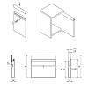 Uchwyt Cosma M 766 L=3270 mm czarny szczotkowany, 19 mm (m.b.), cena od producenta - zdjecie №9 - small