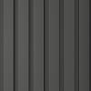 Panel ścienny AGT LB-3771 726 Ciemno-Szary Jedwab 2800х121х18mm - small