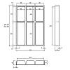 Organizacja OrgaTray 490 biały, tworzywo sztuczne, L=470 mm, Atira (9207243) Hettich, kupic - zdjecie №2 - small