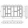 Organizer OrgaTray 590 biały, tworzywo L=470mm W=900mm (9194904) Hettich, nie drogie - zdjecie №3 - small