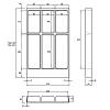 Organizacja OrgaTray 470 srebrny, tworzywo sztuczne, L=550 mm, Avantech You (9207222) Hettich, kupic - zdjecie №2 - small