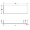 Wkład do szuflady OrgaTray 270 taca, buk, antracyt, 300x105,5x43mm (9278302) Hettich, zdjecie - zdjecie №4 - small