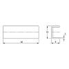 Wkład do szuflady OrgaTray 270 złącze, aluminium (9278312) Hettich, zdjecie - zdjecie №4 - small