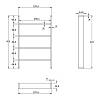 Wkład do szuflady OrgaTray 630 biały, metal, L=450mm AvanTech YOU (9278331) Hettich, nie drogie - zdjecie №3 - small