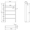 Wkład do szuflady OrgaTray 630 srebro, metal, L=500mm AvanTech YOU (9278316) Hettich, kupic - zdjecie №2 - small