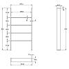 Wkład do szuflady OrgaTray 630 biały, metal, L=550mm AvanTech YOU (9278333) Hettich, kupic - zdjecie №2 - small