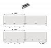 Komplet TopLine XL v2.0 na 2 drzwi (do 100kg 32-40mm) z zamykaczami w dwie strony, od producenta - zdjecie №8 - small