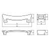 Gałka Ferro Fiori M 0290.032 chrom, zdjecie - zdjecie №4 - small