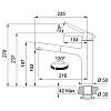 Bateria kuchenna Centro pull-out Chrom Franke 115.0600.098, zamowienie online - zdjecie №7 - small